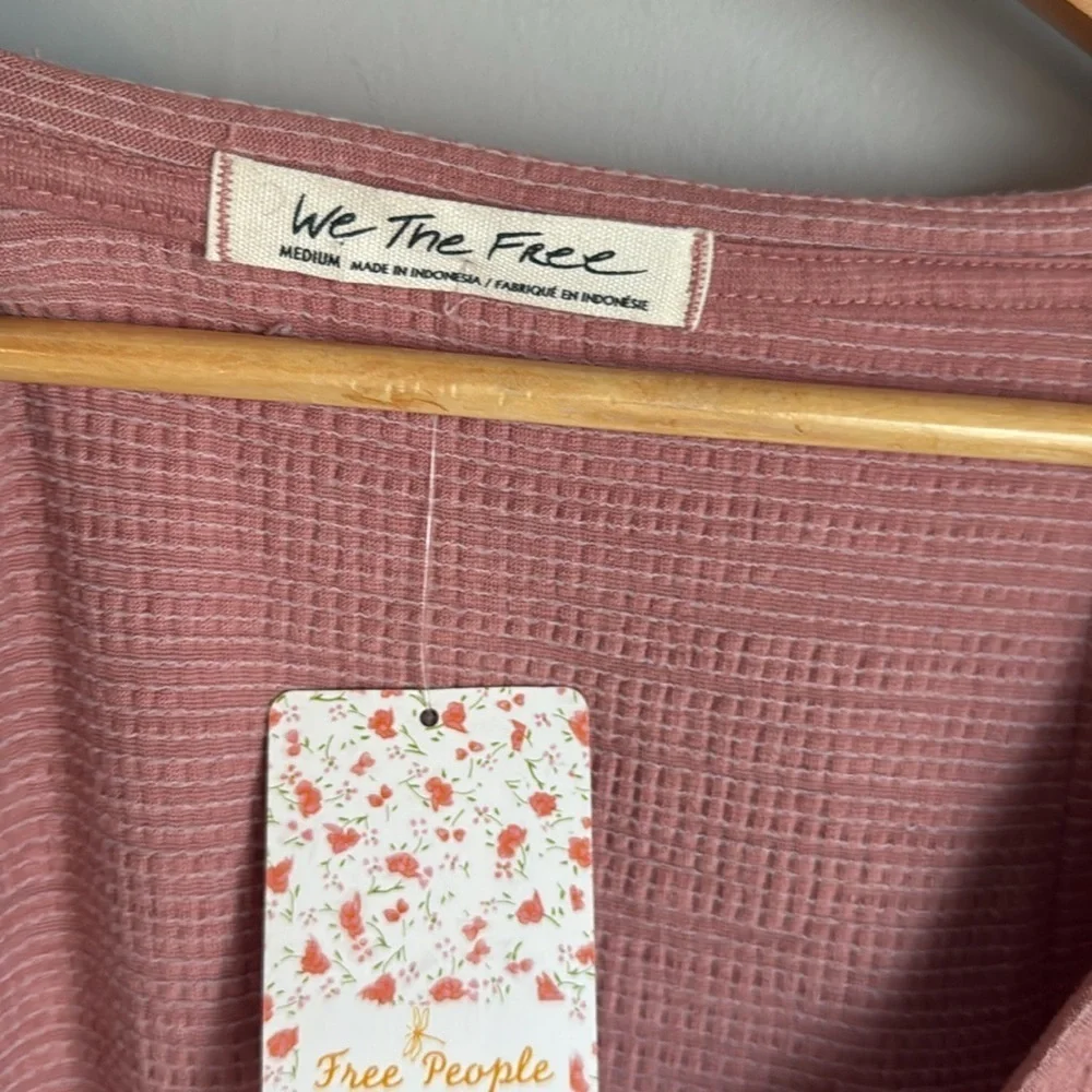 NEW Free People COMING IN HOT TUNIC IN OH BLOOM MEDIUM